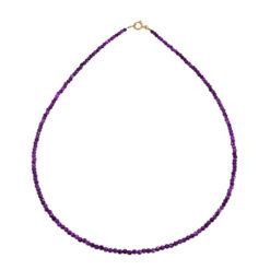 GF ANKLET001 AMETHYST