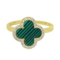 A3176_1 GOLD EMULATED MALACHITE