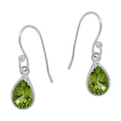 E1846 PERIDOT TEARDROP