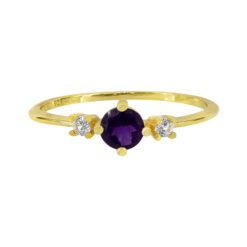 A3573 GOLD AMETHYST