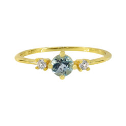 A3573 GOLD BLUE TOPAZ