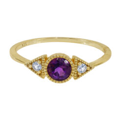 A3576 GOLD AMETHYST
