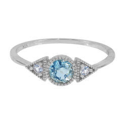 A3576 RH BLUE TOPAZ