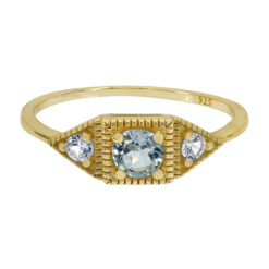 A3577 GOLD BLUE TOPAZ