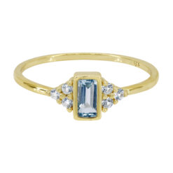 A3578 GOLD BLUE TOPAZ