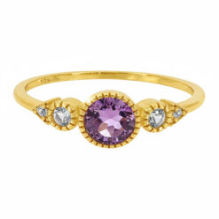 A3581 GOLD AMETHYST