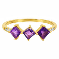 A3582 GOLD AMETHYST