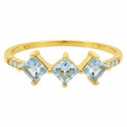A3582 GOLD BLUE TOPAZ
