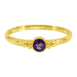 A3563 GOLD AMETHYST