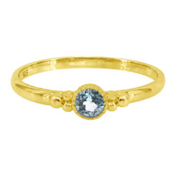 A3563 GOLD BLUE TOPAZ