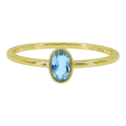 A3587 GOLD BLUE TOPAZ