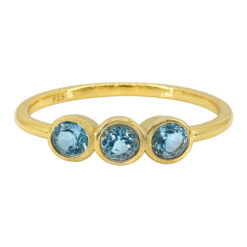 A3583 GOLD BLUE TOPAZ