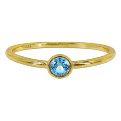 A3588 GOLD BLUE TOPAZ