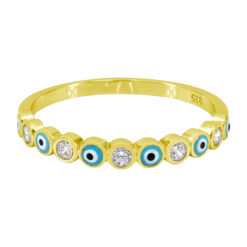 ACZ1632GOLD LT BLUE